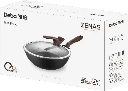 泽纳斯28cm(炒锅) 包装
