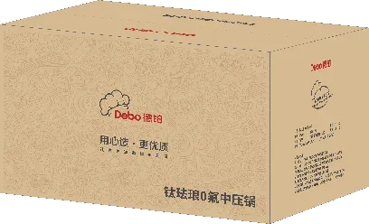 钛珐琅0氟中压锅 包装